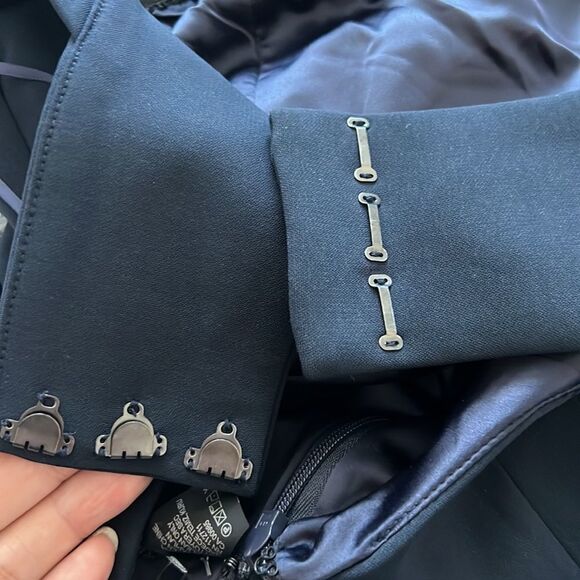 Jay Godfrey Biles Maxi Gown in Navy US0 - Picture 8 of 8